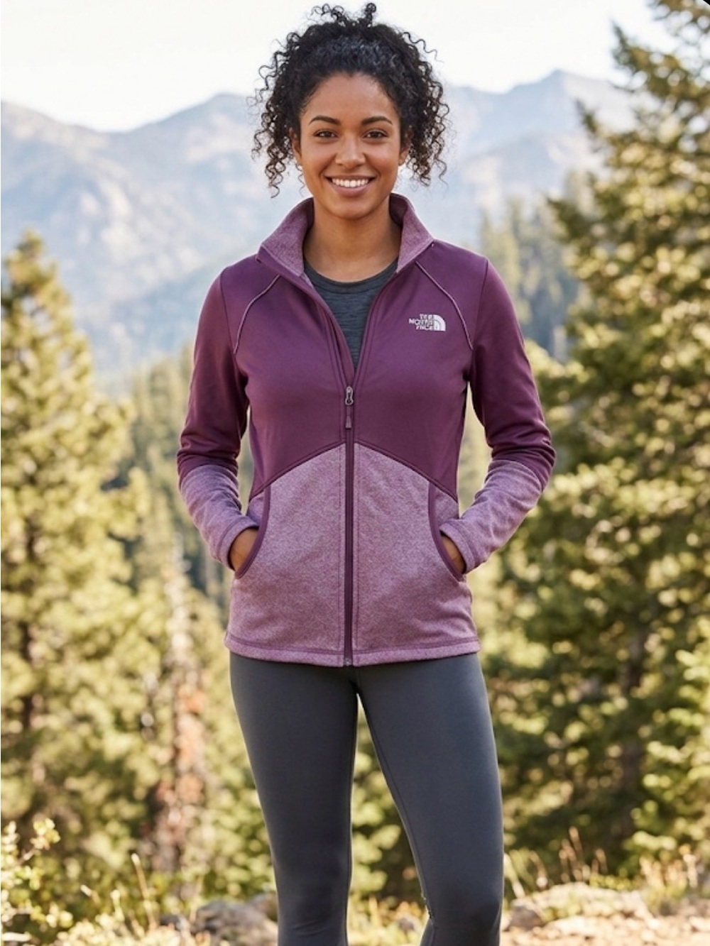 The North Face Women's Two-Tone Plum Utility Jacket